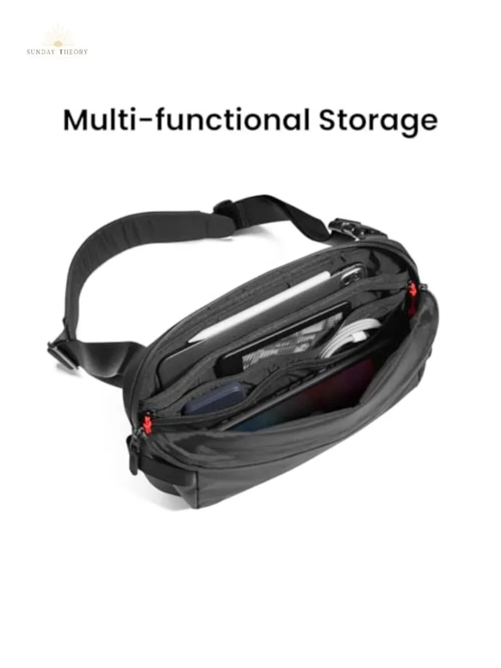 Compact EDC Sling Bag 3L-10L Crossbody Chest Shoulder Pack X-pac Recycled